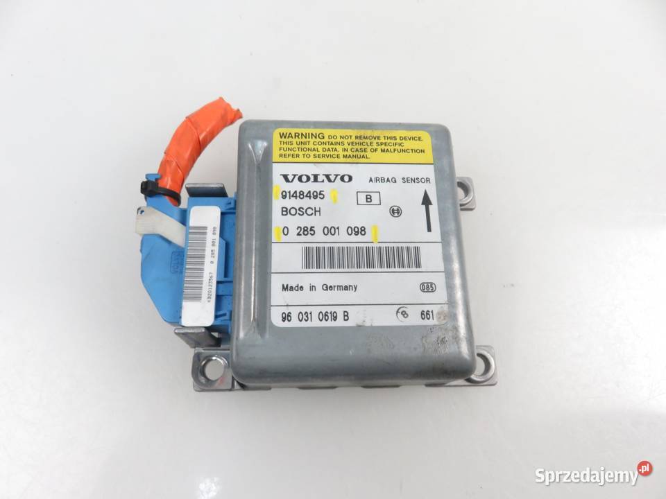 MODUŁ AIRBAG VOLVO 850 LW 9148495 0285001098
