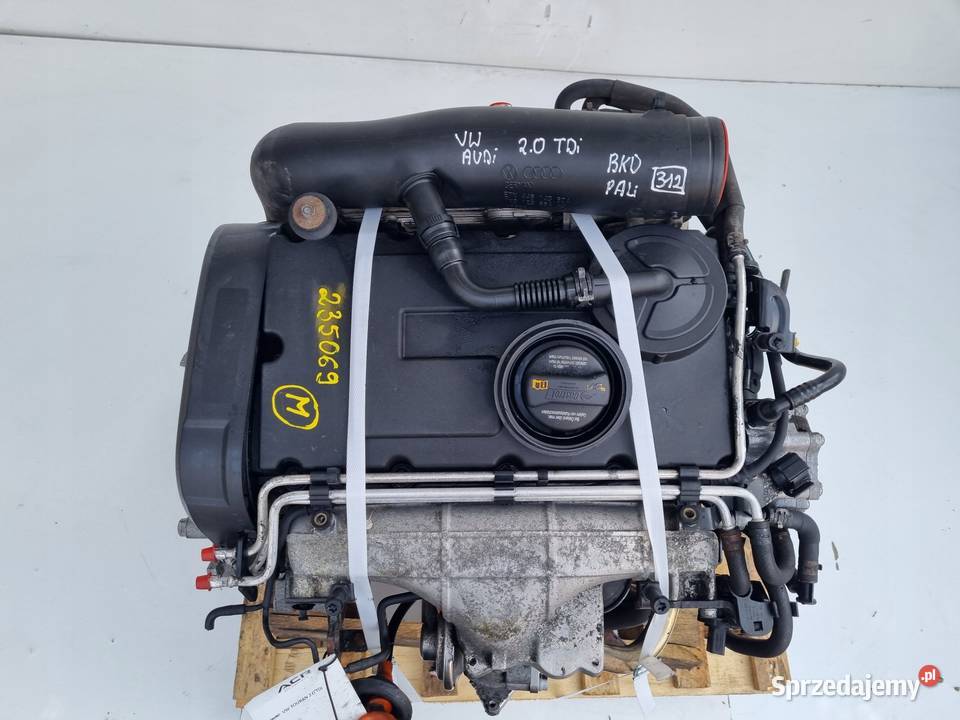SILNIK KOMPLET Audi A3 II 8P 20 TDI 140 BKD