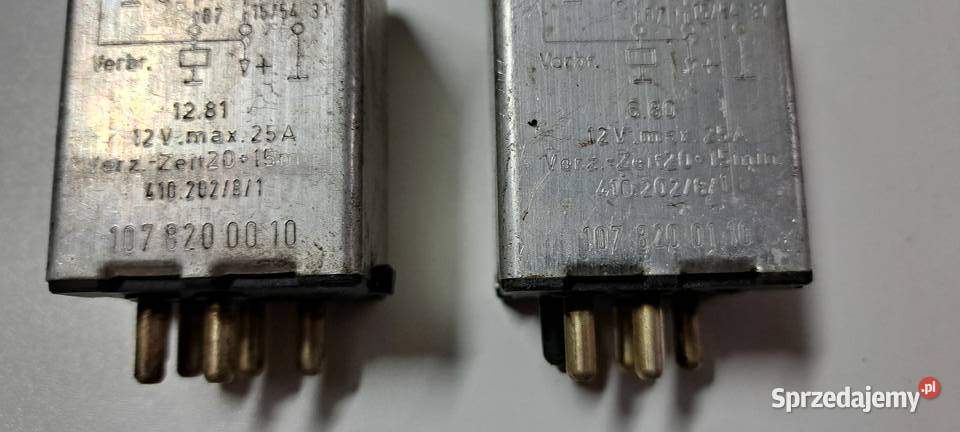 Przekaźnik ogrzewania tylnej szyby 1078200110 osobowe Luzino