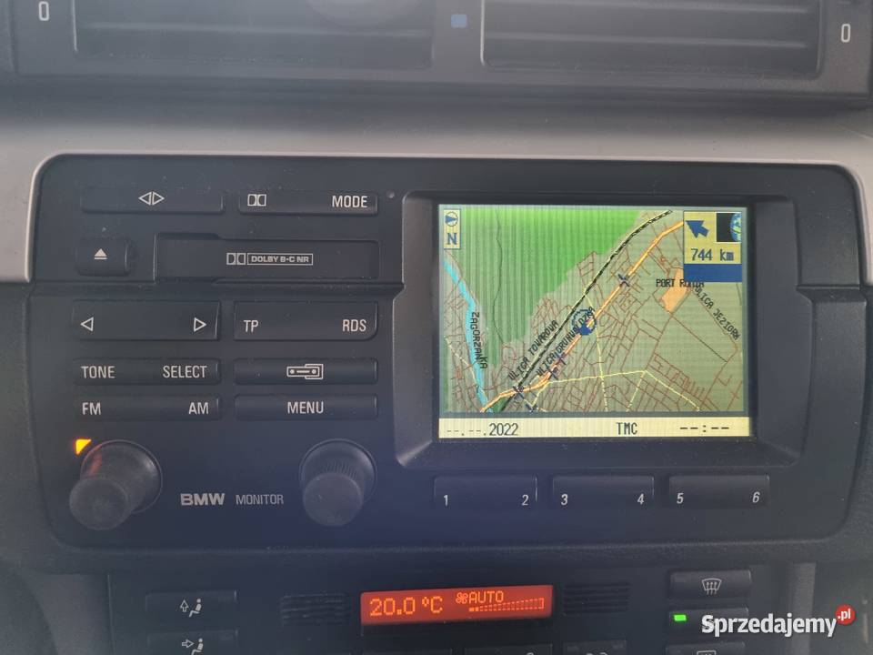BMW e46 czytnik nawigacji GPS 6915035 GPS i akcesoria pomorskie Rumia