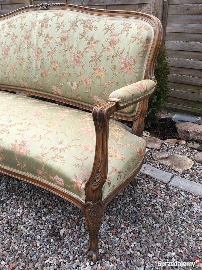 Ludwik sofa dwa fotele do renowacji Dobrzany