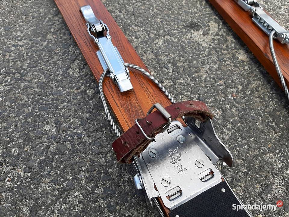 Stare drewniane narty Stratos Szklarska Poręba sprzedam