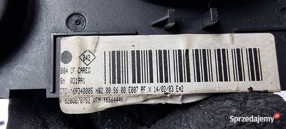 PANEL RENAULT MEGANE II 69340005 Lipno