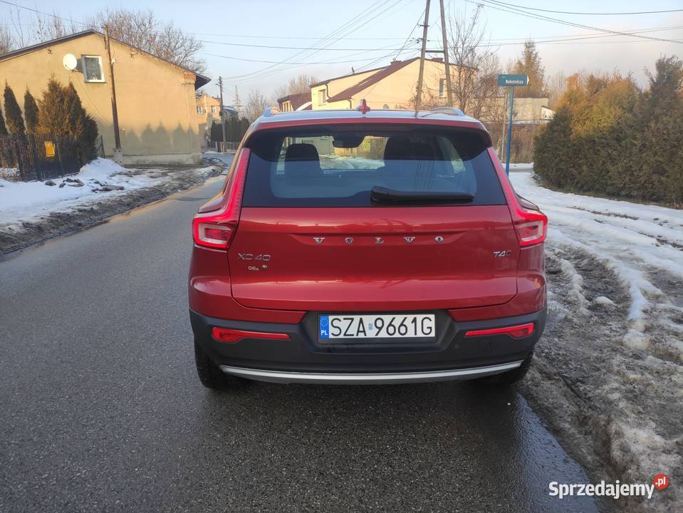 Volvo XC40 2019 20 197 AWD automat przebieg XC 40 Zawiercie