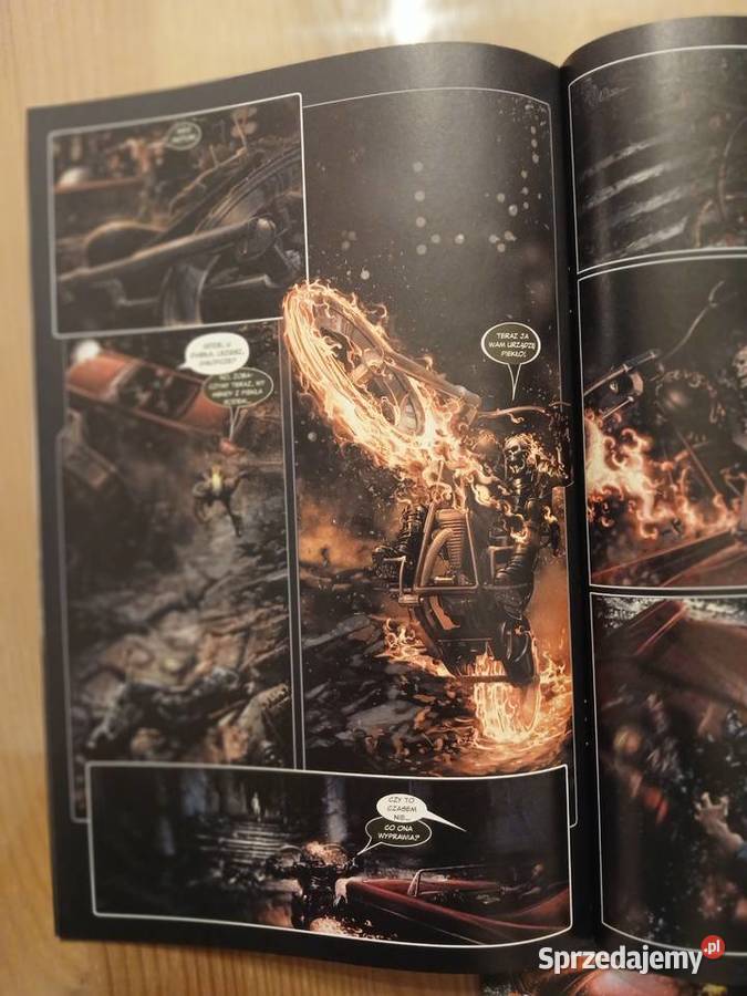 Ghost Rider komplet Marvel Mandragora klasyk Kajetany