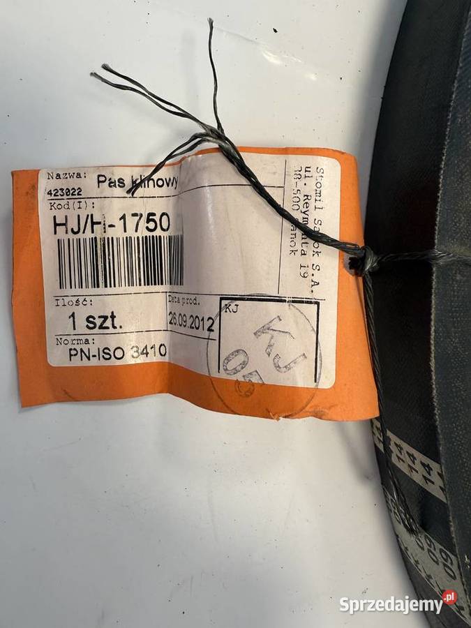 PASEK KLINOWY HJ 1750BI 51101321750 Pozostałe Szczecin