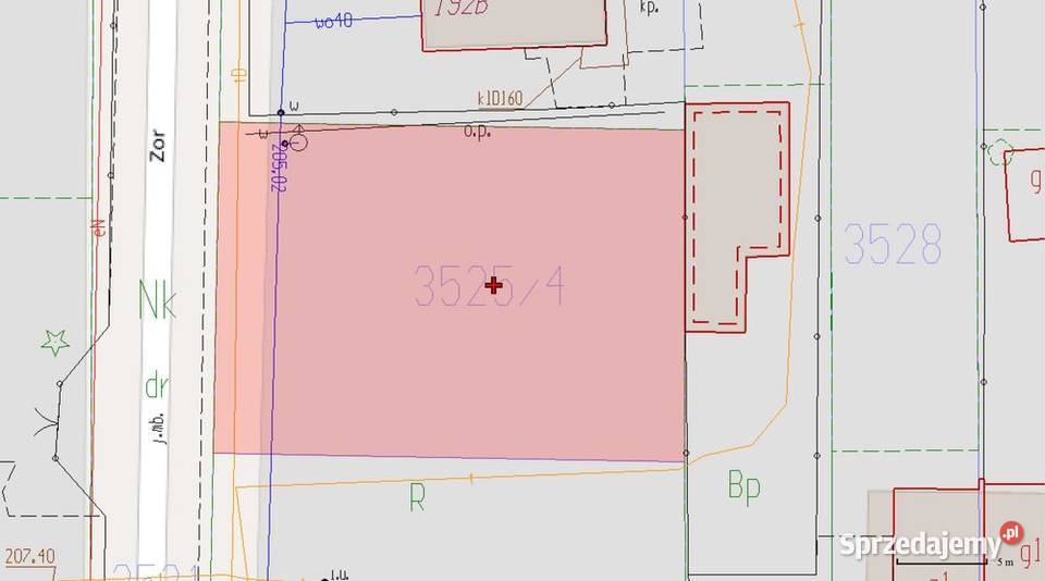Działka budowlana 482 a warunki zabudowy projekt