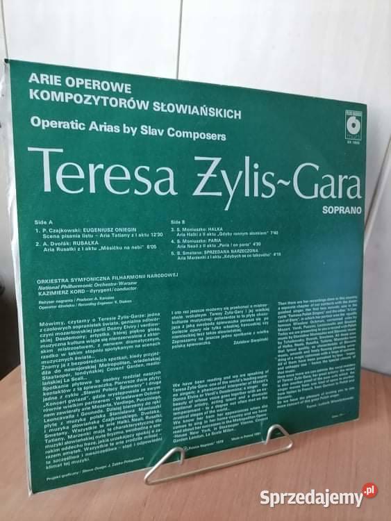 Teresa Żylis Gara Arie Operowe Kompozytorów płyta winylowa Wałbrzych
