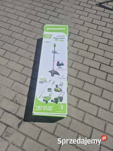 Podkaszarka Greenworks łódzkie Poddębice sprzedam