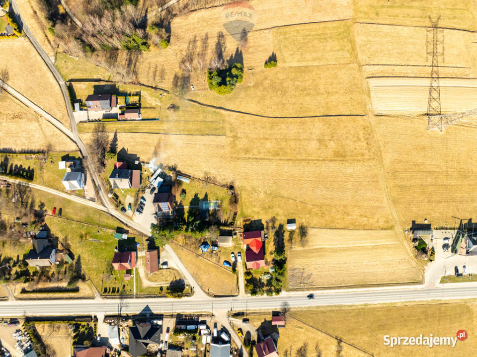 Widokowa działka z pozwoleniem na budowę Naprawa asfalt Sprzedaż