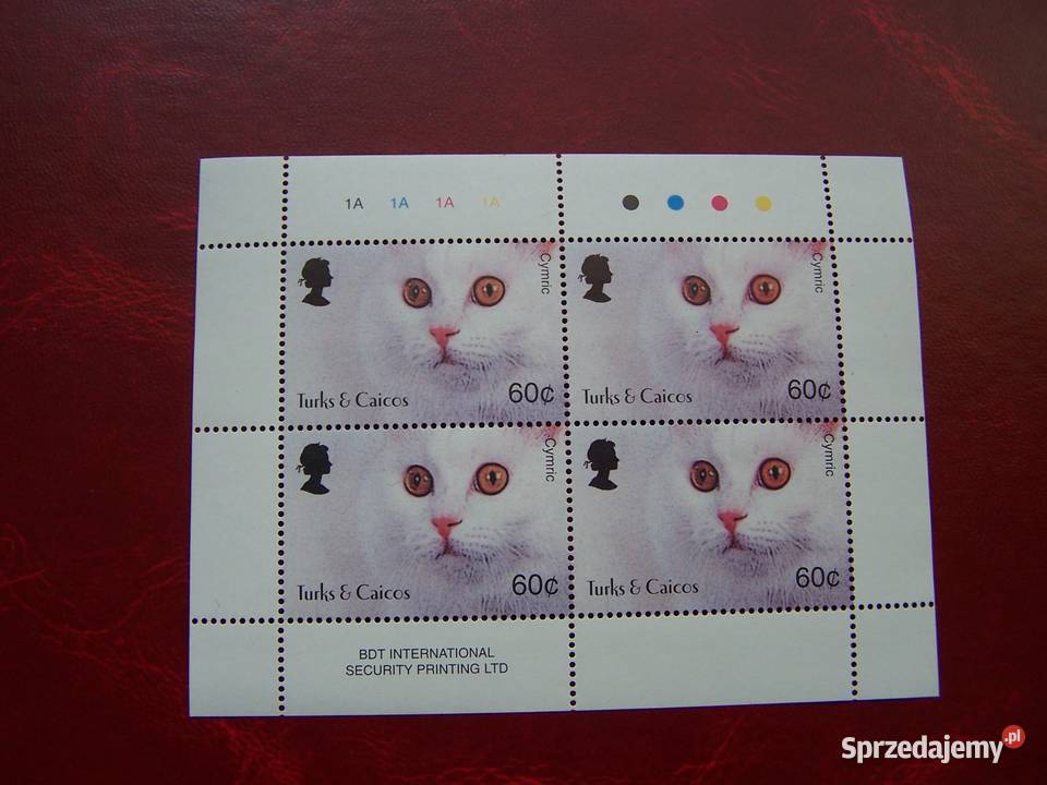 Wyspy TurksCaicos MNH Koty Tychy