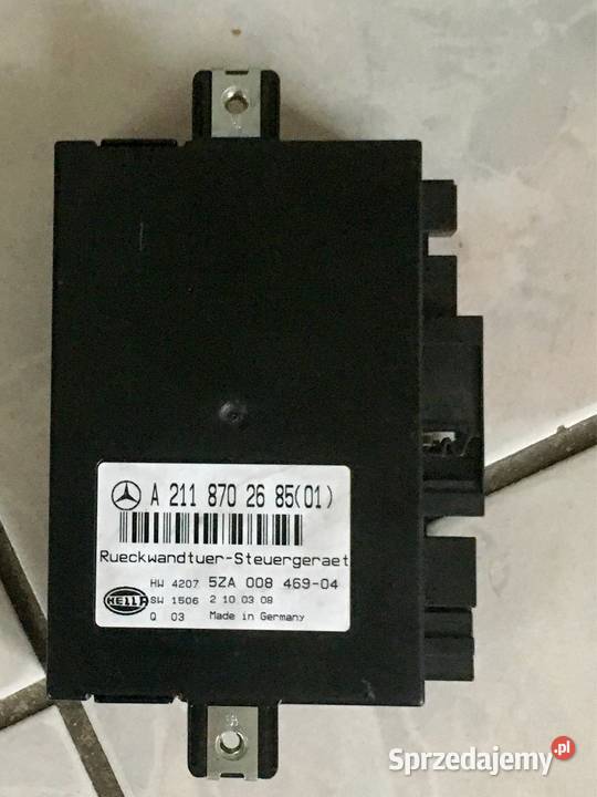 Moduł zamka klapy tył W211 kombi Nisko