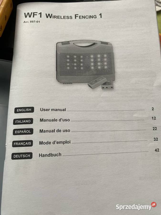 Bezprzewodowy aparat szermierczy Favero małopolskie Skawina