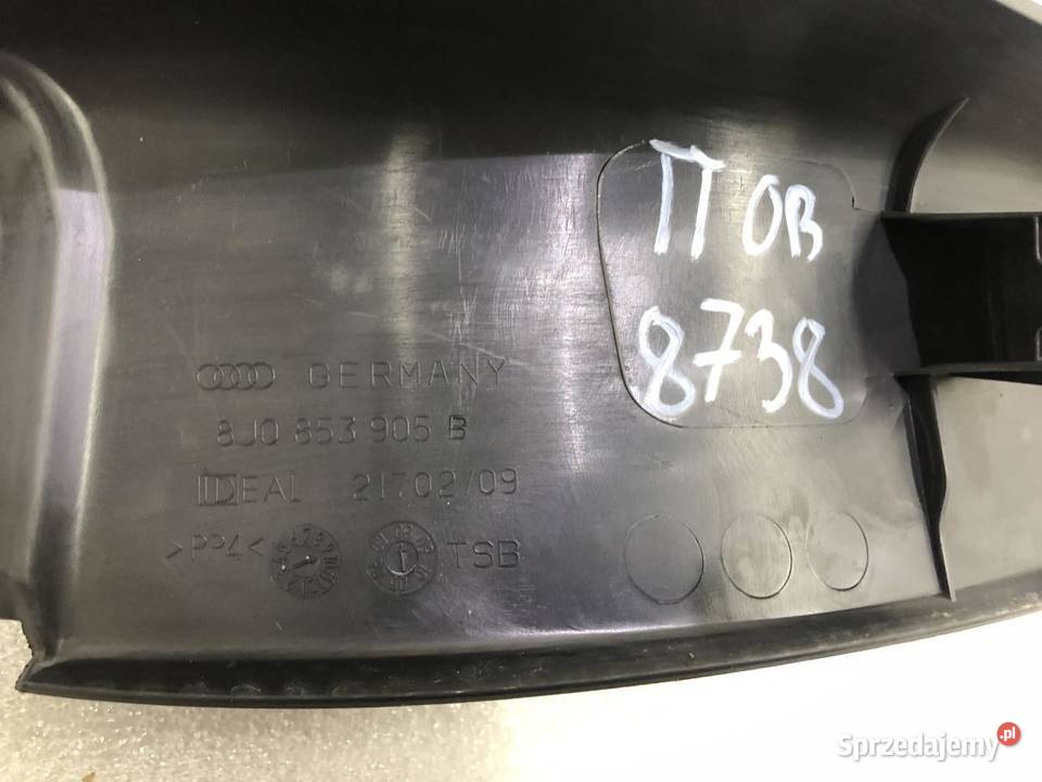 OSŁONA LISTWA PROGOWA AUDI TT 8J LEWA 8J0853905B