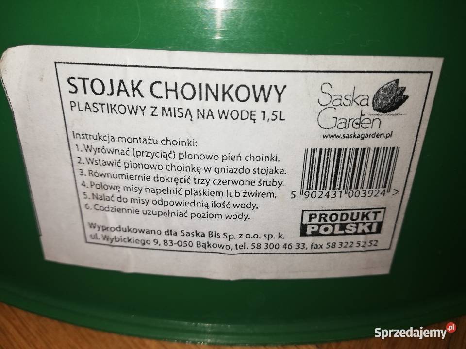 Stojak pod choinkę z regulacją średnicy otworu Boże Narodzenie Warszawa