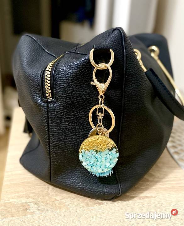 Brelok do kluczy z turkusowymi kamieniami Dla kobiet Kielce