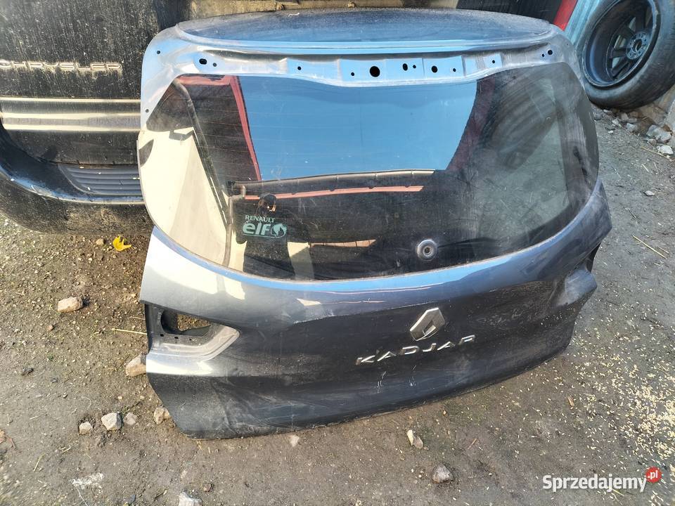 RENAULT KADJAR KLAPA BAGAŻNIKA TYŁ TYLNA SZYBA Kamień-Kolonia