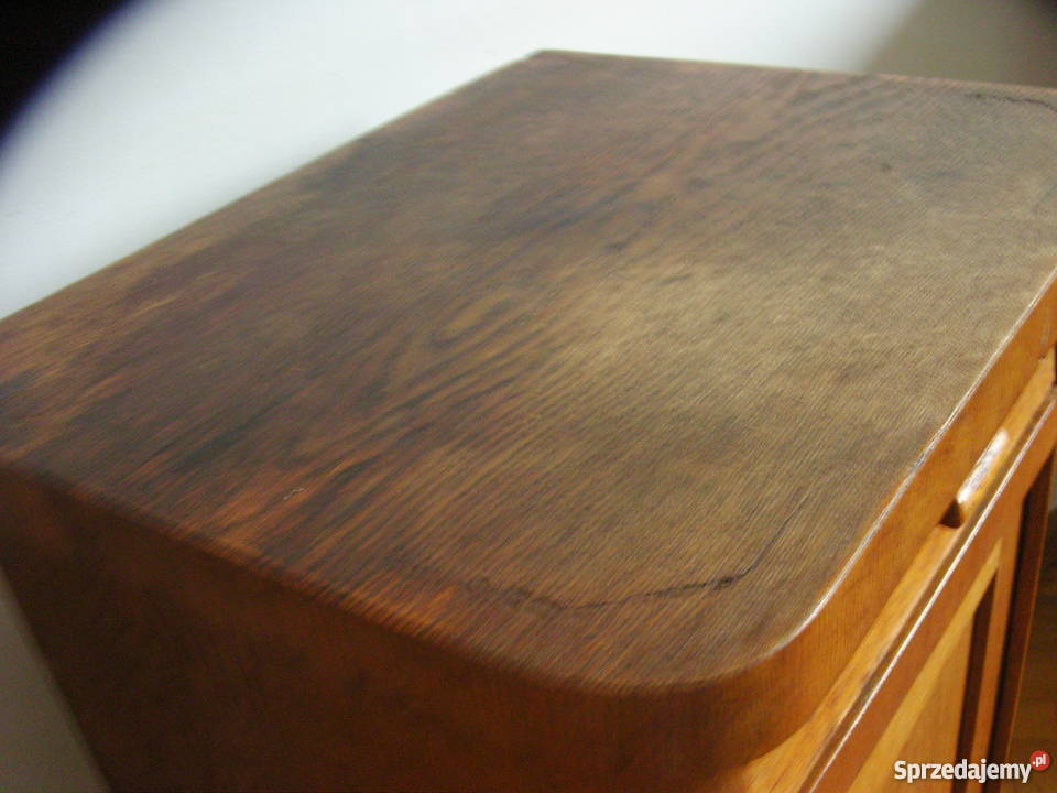 Stara szafka drewniana Art Deco vintage loft Dom i Ogród