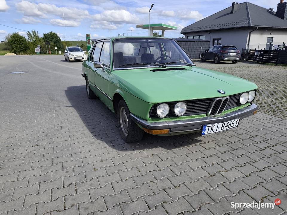 BMW E12 520 1975 Rekin Klasyk Zarejestrowany w świętokrzyskie