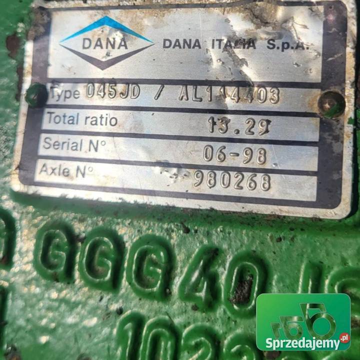 Przedni most 303174 Oś przednia AL114403 John Wilkowo