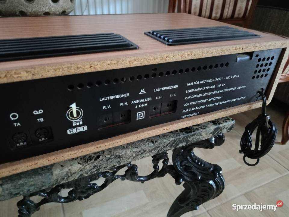 Zabytkowe Radio RFT Carats Hi Fi Vintage DDR