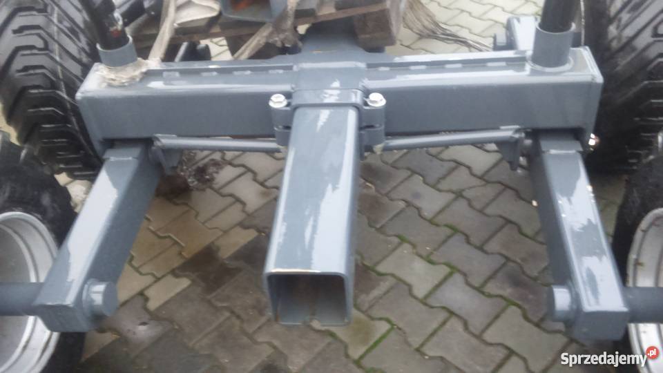 Przyczepa do zrywki Junkkari Patruuna 9 Żuraw pomorskie Trzebielino