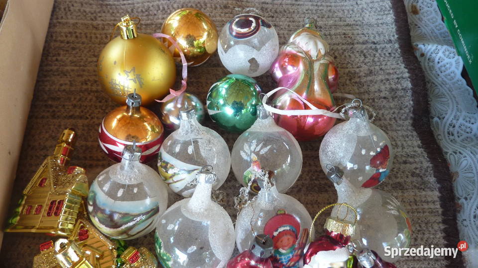 Starodawne bombki choinkowe Rękodzieło