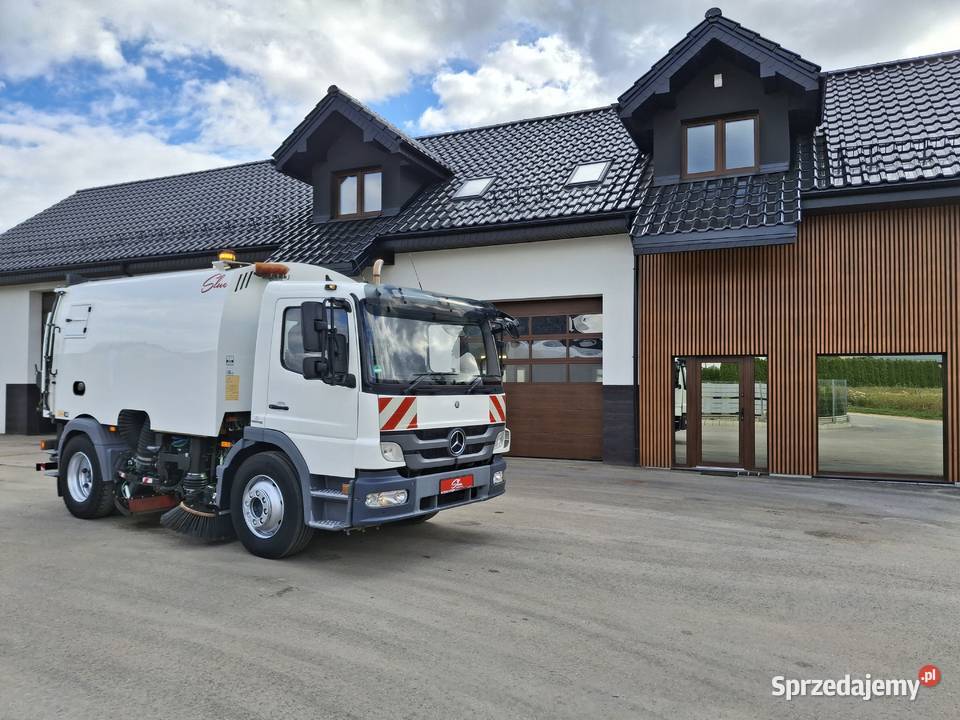 MercedesBenz Atego 1524 Zamiatarka FAUN Rura Do pneumatyczne zawieszenie Sierakowice