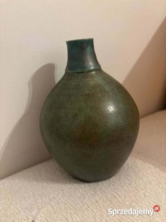 Ceramiczna waza dekoracyjna rękodzieło Belgia Stegna sprzedam