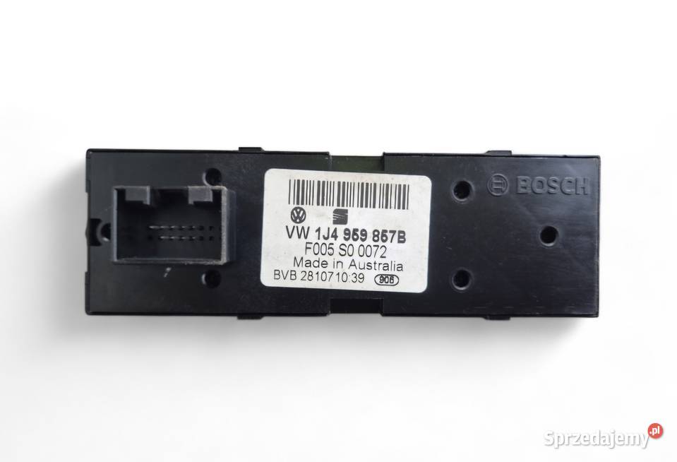 PRZEŁĄCZNIK SZYB VW SEAT SKODA 1J4959857 Panele sterowania, przełączniki