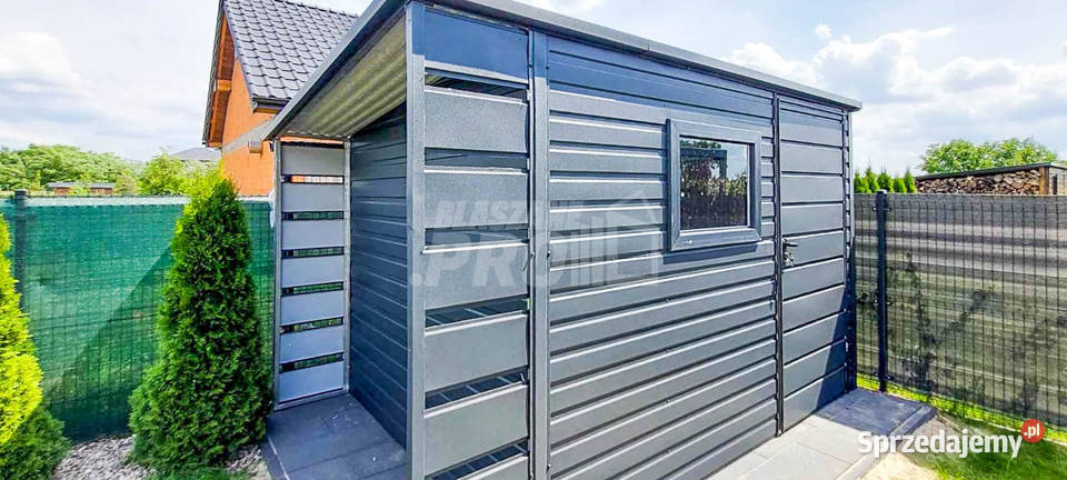 Schowek Domek Ogrodowy 25x25m Wiata 05 Drzwi Mrągowo