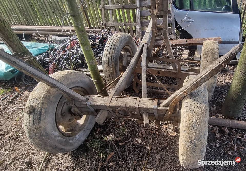 Wóz do traktora duże koła Klecza Dolna