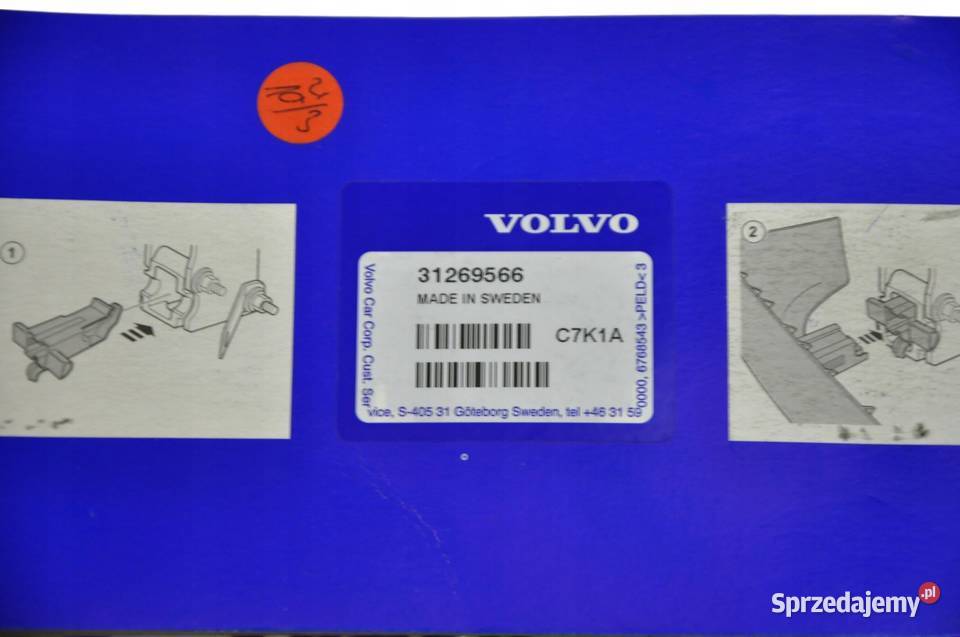 VOLVO XC90 zaslepka hak holowniczy odpinany OE Bielany Wrocławskie sprzedam
