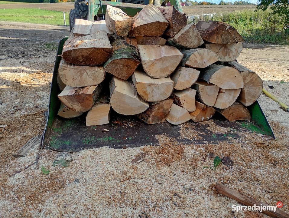 Drewno kominkowe buk dąb jesion Jawor Sierakowice