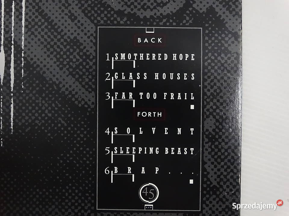 Skinny Puppy Remission 1986 Płyta winylowa Stan Biłgoraj