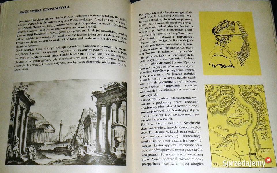 Wódz kosynierów Tadeusz Kościuszko Jan Stanisław Chełm sprzedam