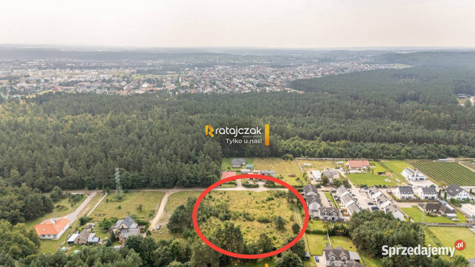 sprzedaży działki Orle 2050m2 szambo