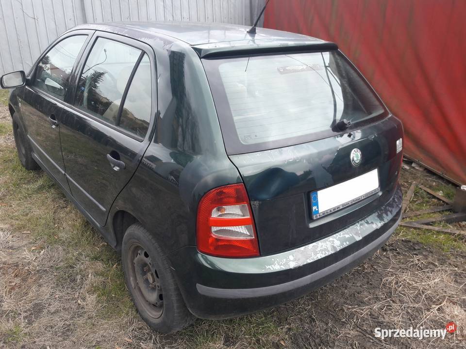 Klapa Tył Skoda Fabia 1 Zielona Kod Lakieru 9570 śląskie