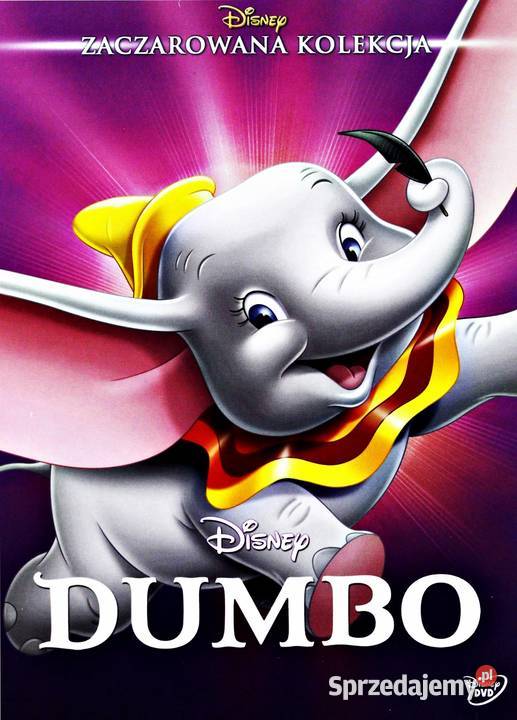 DUMBO ZACZAROWANA KOLEKCJA DISNEY pełne Kalisz