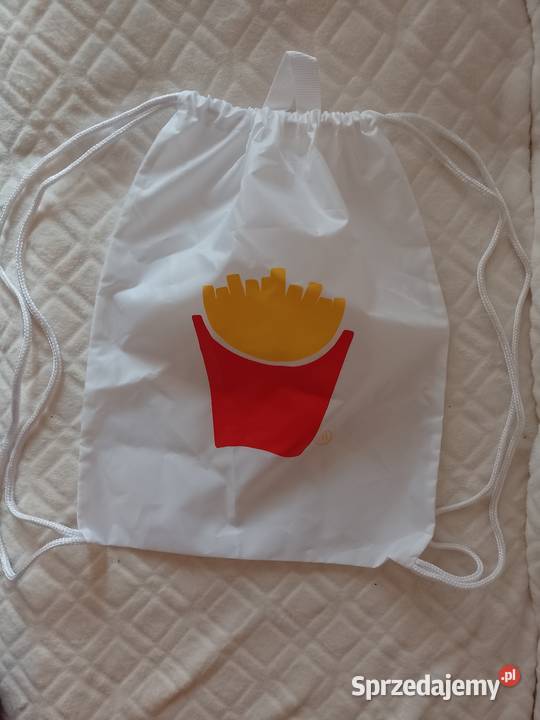 McDonalds Biały plecak plażowy z Niemiec worek Dla kobiet Kraków