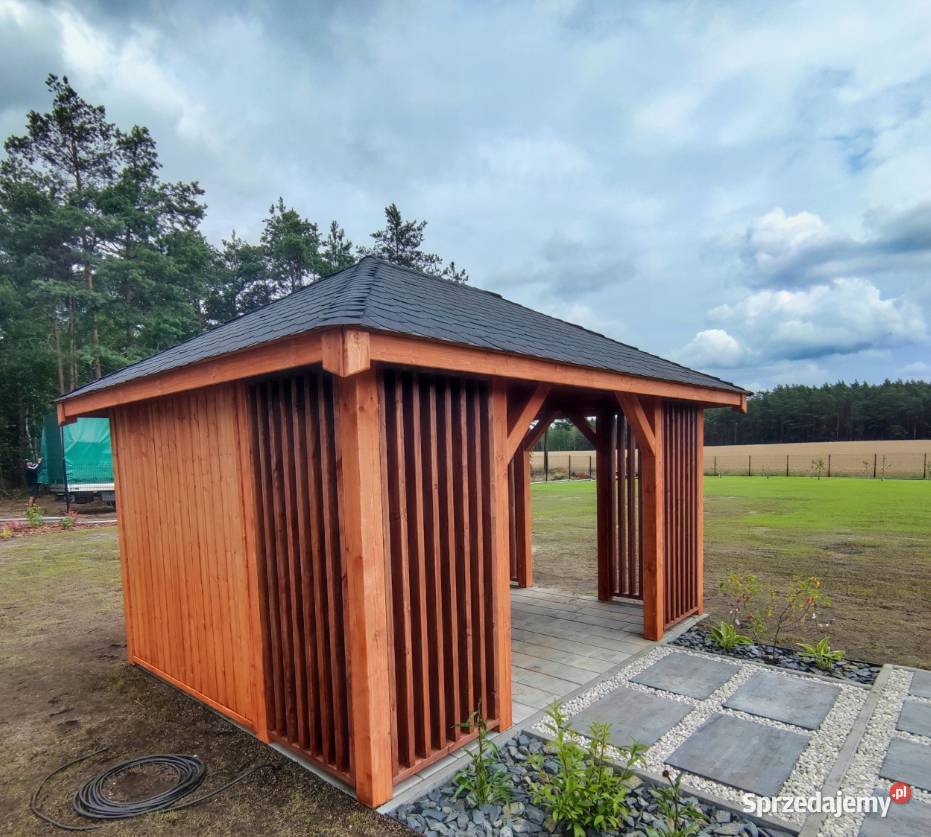 Nowoczesna Altana Ogrodowa 4x3m Altanka łódzkie Zameczek