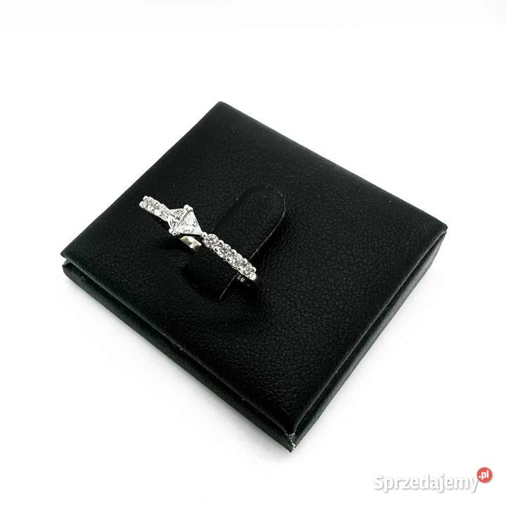 Nowy Rodowany Srebrny Pierścionek pr 925 148g