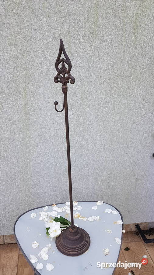 Stary wmetalowy ieszak Myszków