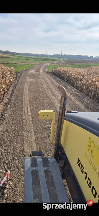 Wynajem Równiarki Drogowej z Systemem