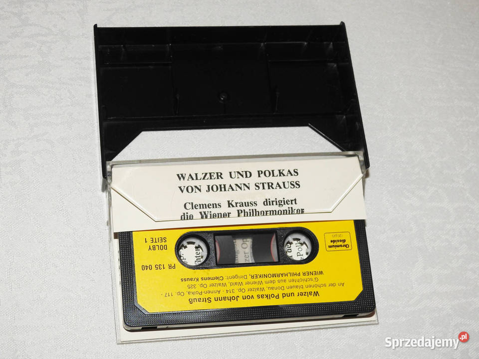 Johann Strauss Walzer und Polkas Wiener kaseta Przemyśl
