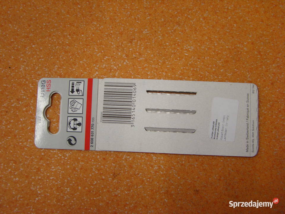 Brzeszczot BOSCH typ U 118 G 3 Ref 2 608 631 770 Bielsko-Biała