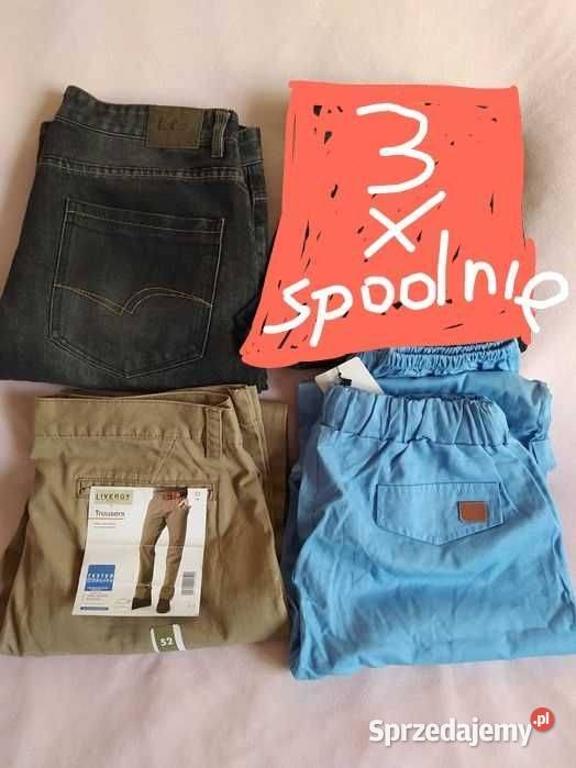 3 spodnie męskie jeansowe Lee Cooper bawełniane Rzeszów