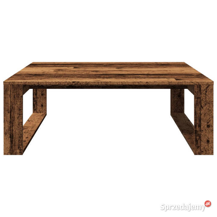 Stolik kawowy kolor starego drewna 100x100x35 Warszawa sprzedam