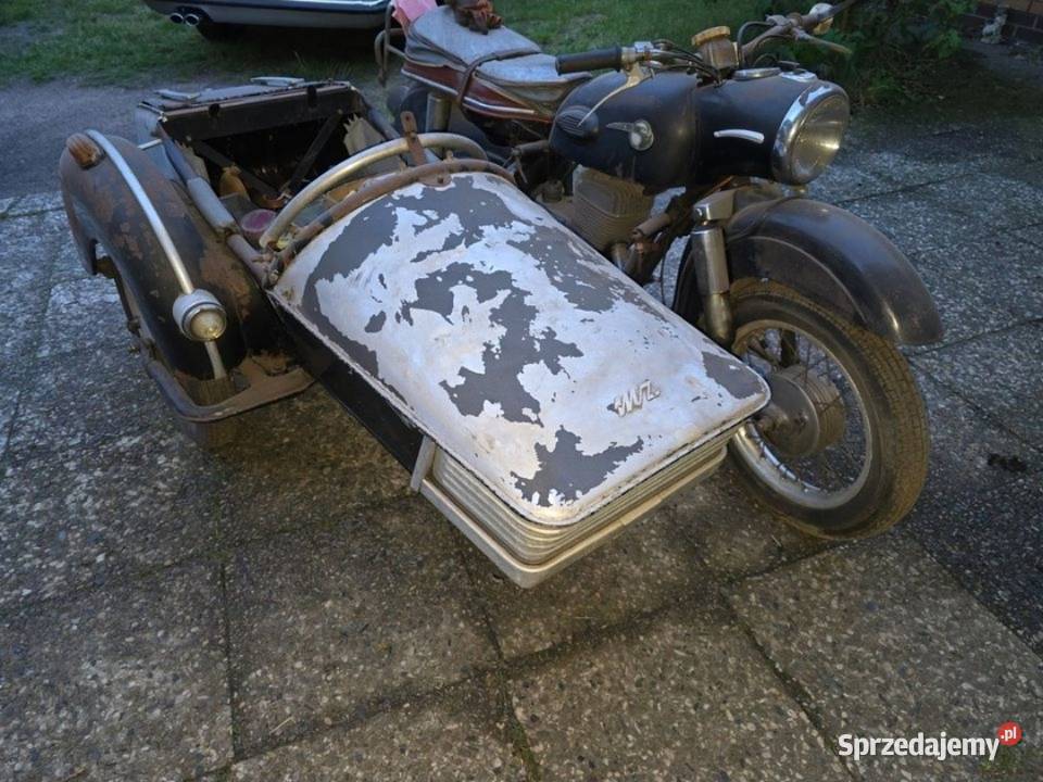 Mz es 300 z wózkiem bocznym mz 300 Dębica