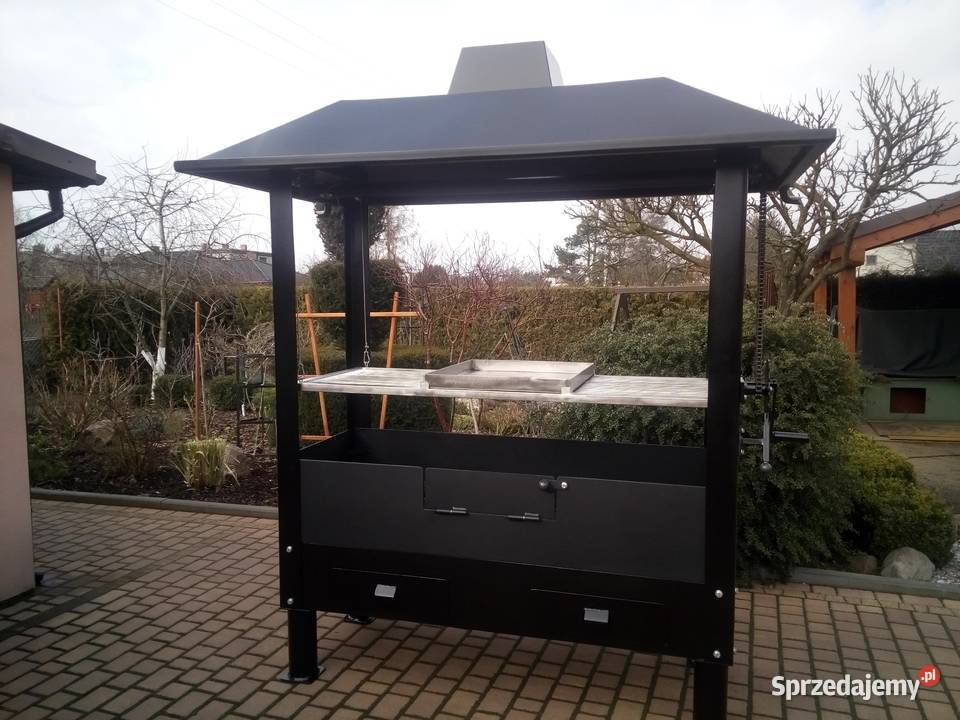 Gastronomiczny grill cateringowy blacha 6 mm Ogród Damasławek sprzedam